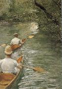 Racing boat Gustave Caillebotte